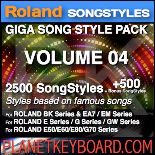 Roland G70 Styles